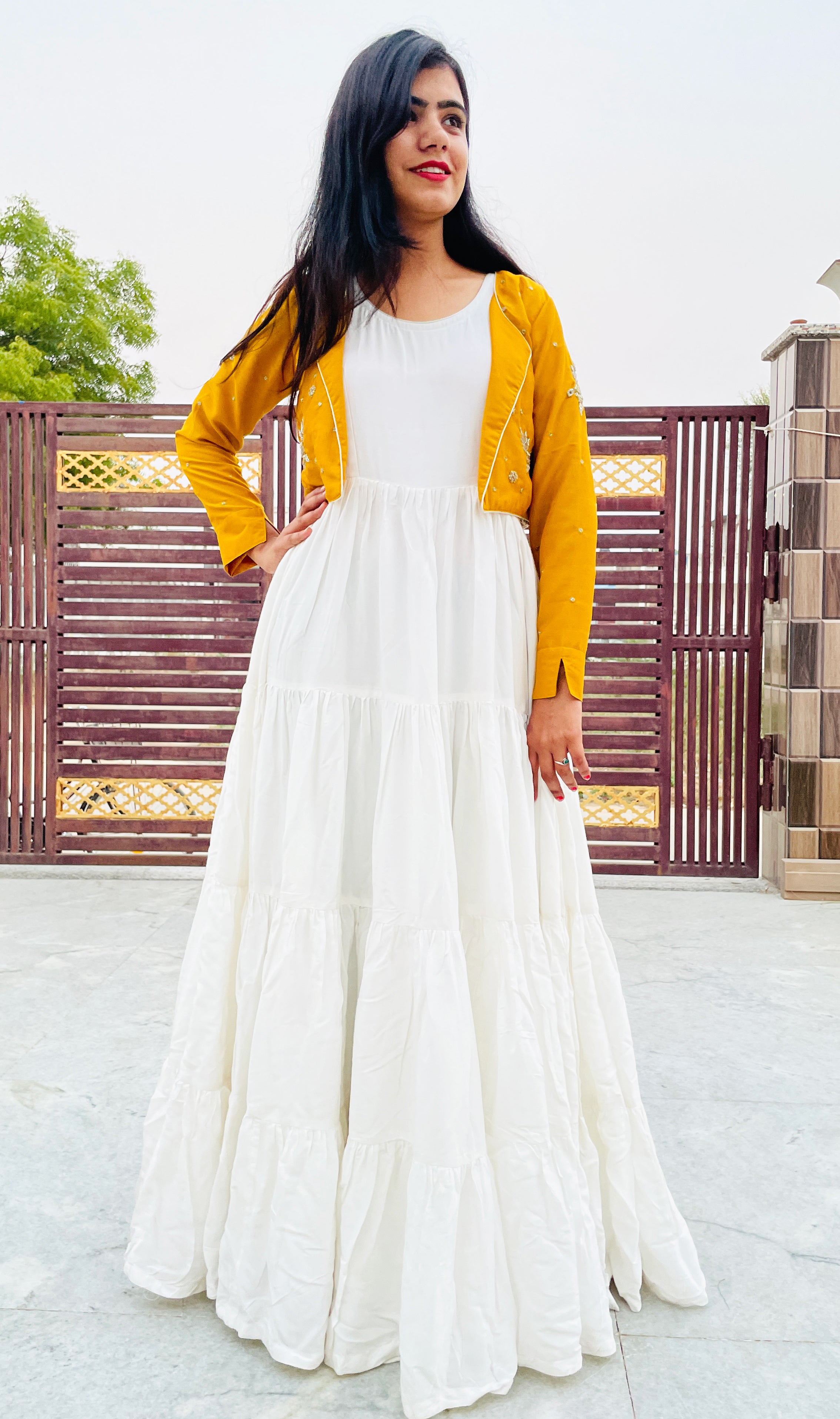 2023w034 white cotton Long Dress New Arrival 2023 – Ranee's